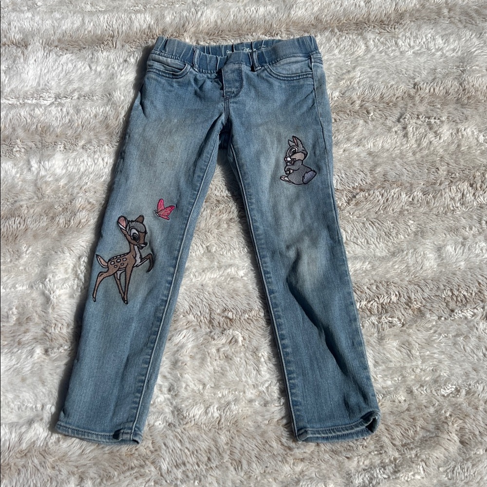 Gap Disney  Bambi Blue Denim Leggings